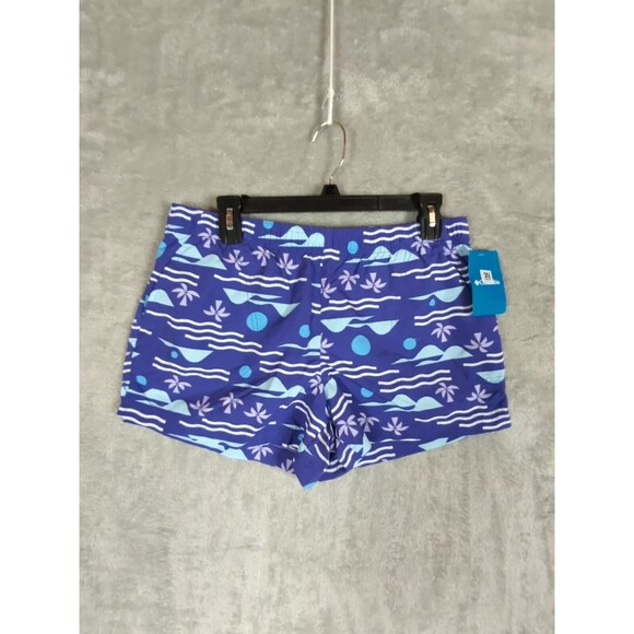 Columbia Women's Sandy River Ii Printed Mid-Rise Shorts, Purple Lotus, XL - Picture 2 of 7